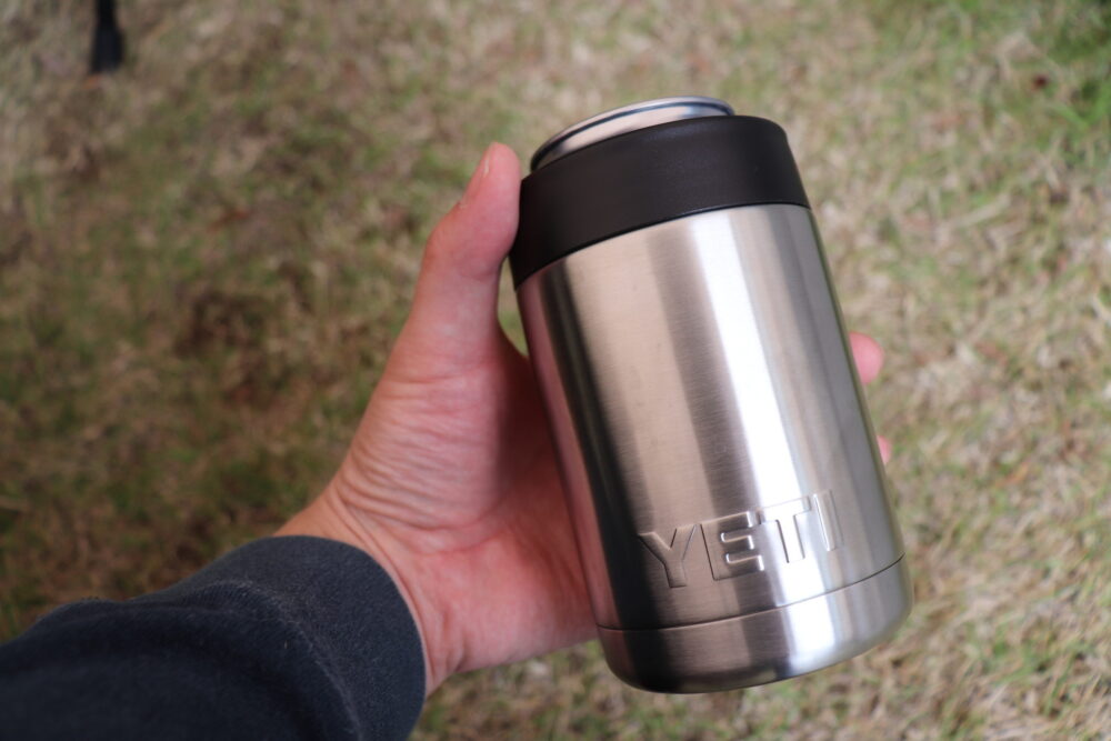 YETI(イエティ)重量感のあるコルスター(缶クーラー)！やっぱり圧倒的な保冷力です。 | BAMBI CAMP