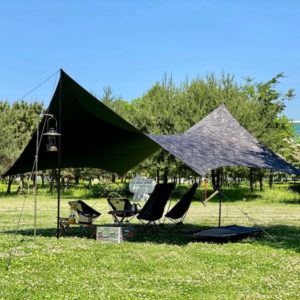 Macoutdoor マックアウトドア ヘキサタープ Mac One マックワン の遮光性はハンパない その温度差を調べてみた Bambi Camp