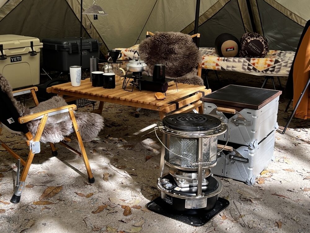 冷暖房/空調 ストーブ 冬キャンプにおすすめの石油ストーブ！購入前にテントサイズをチェック 